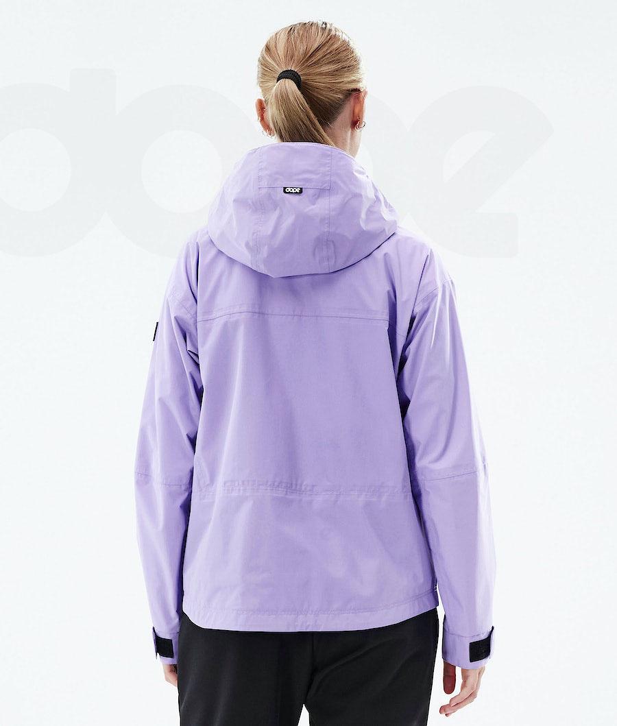 Purple Women's Dope Ranger Light W Outdoor Jackets | NZ_D2444
