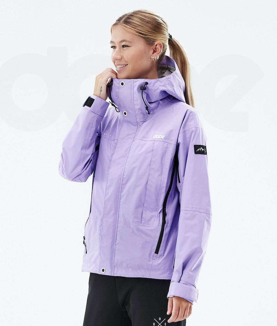 Purple Women\'s Dope Ranger Light W Outdoor Jackets | NZ_D2444