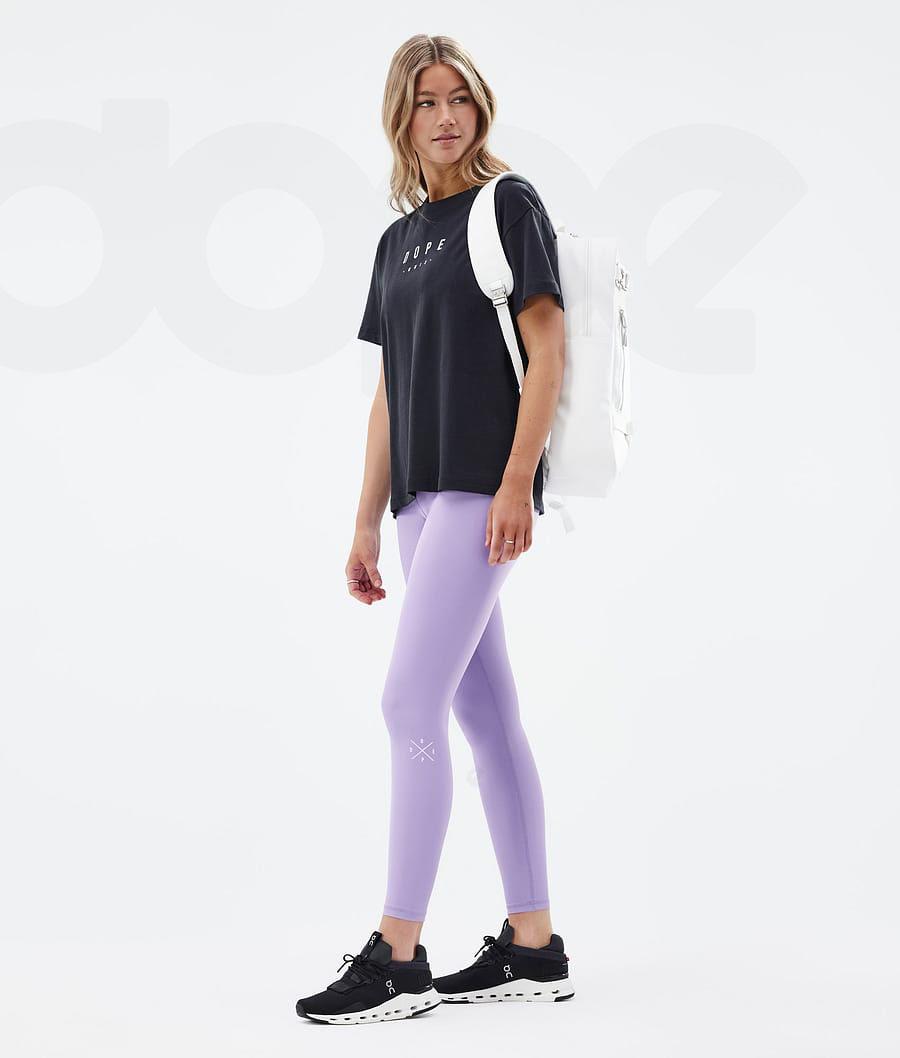 Purple Women's Dope Razor Leggings | NZ_D2045