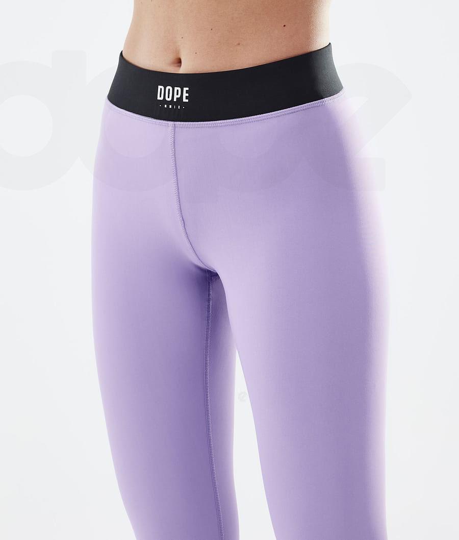 Purple Women's Dope Razor Leggings | NZ_D2045