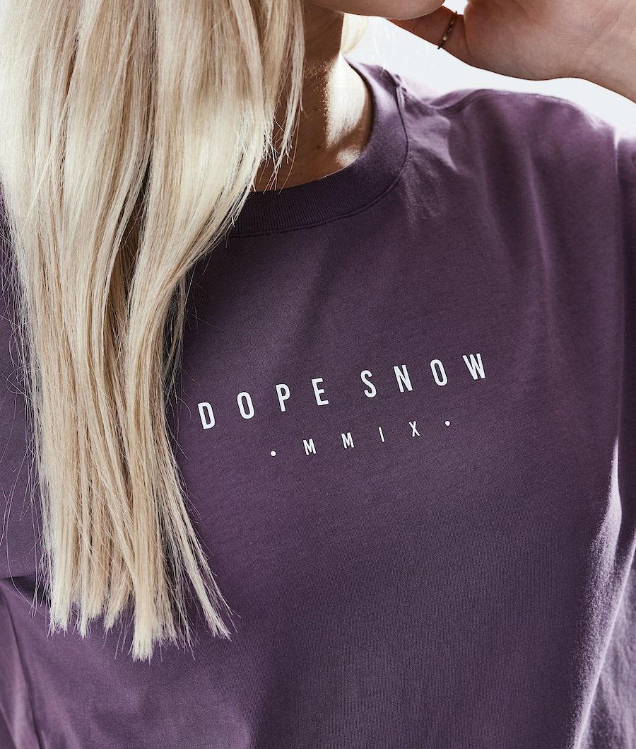 Purple Women's Dope Regular T-shirts | NZ_D1854