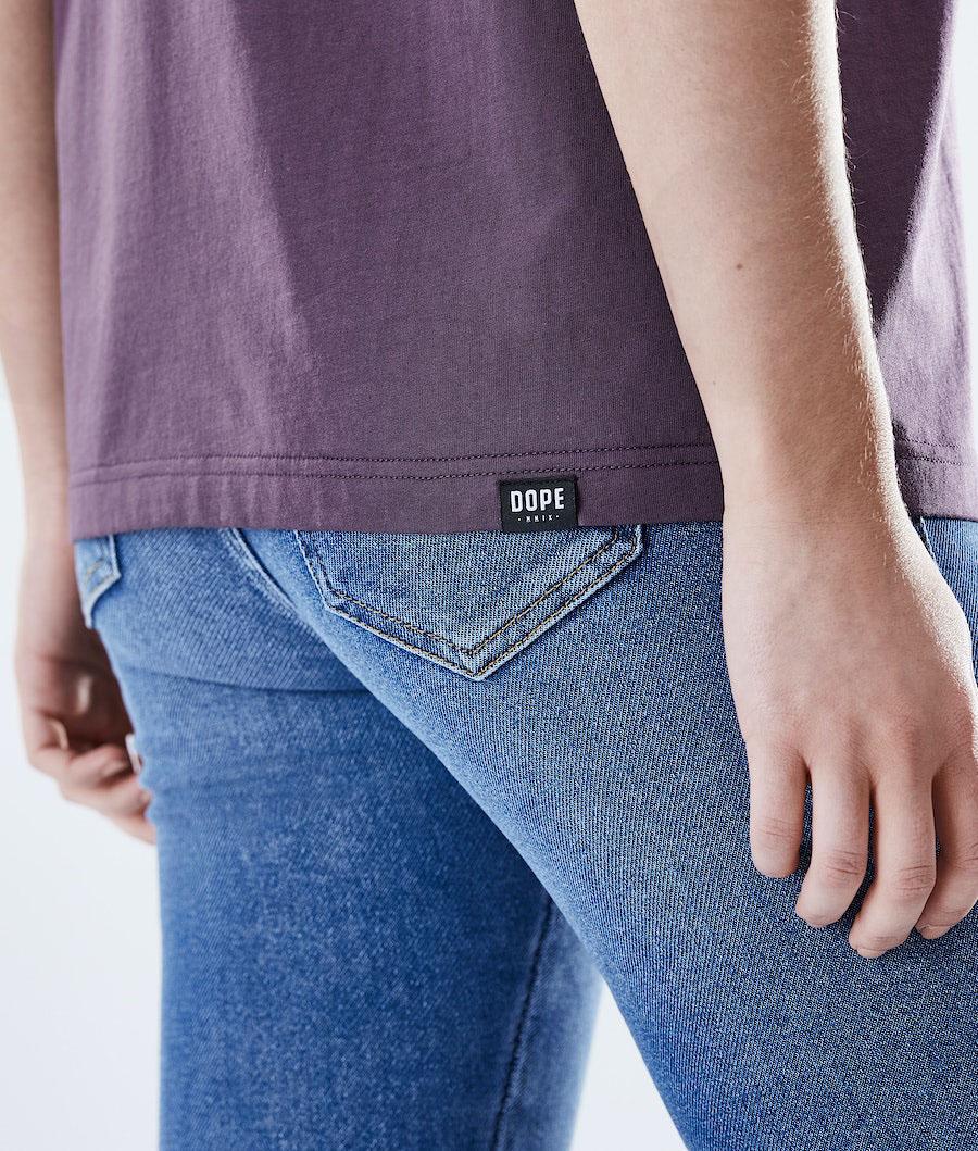 Purple Women's Dope Regular T-shirts | NZ_D1854