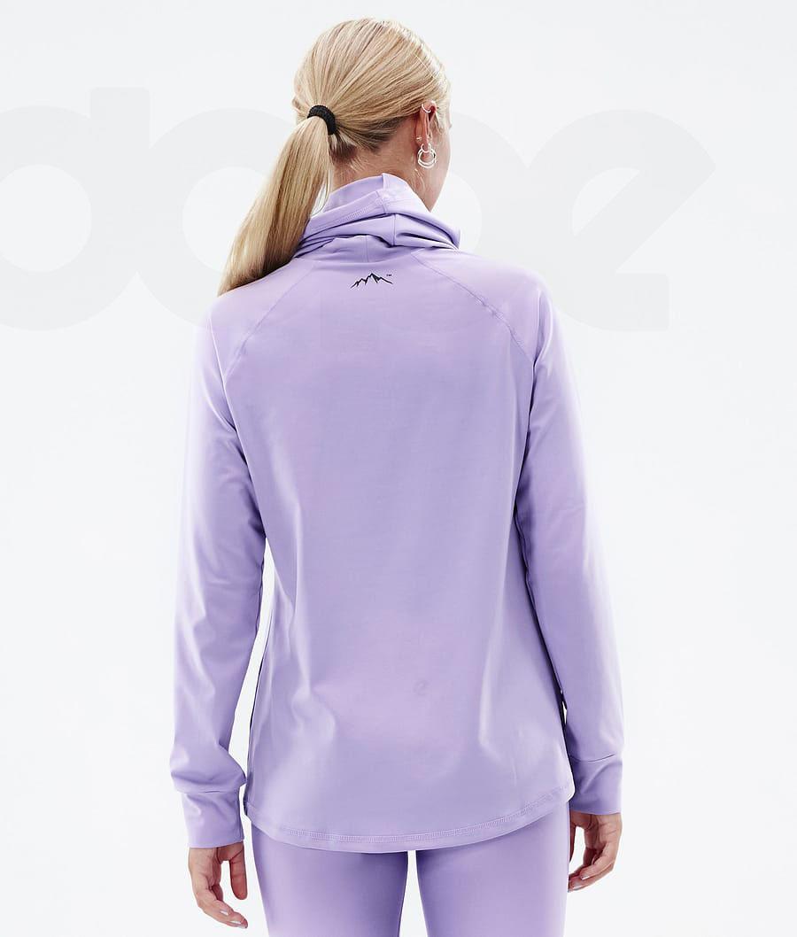 Purple Women's Dope Snuggle W Base Layer Tops | NZ_D1015