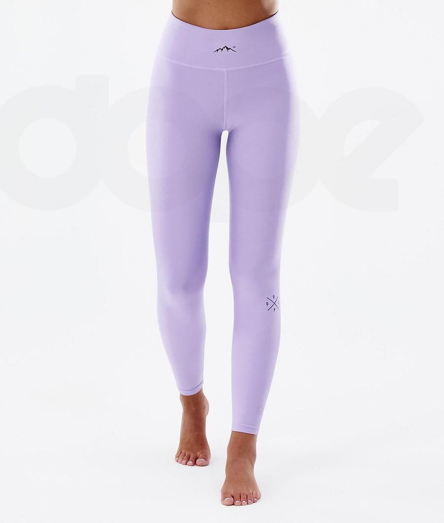 Purple Women\'s Dope Snuggle W Base Layer Pants | NZ_D1211