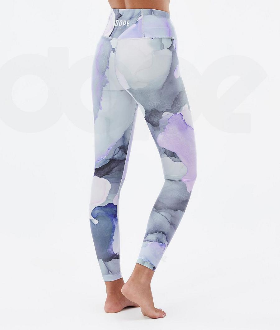 Purple Women's Dope Snuggle W Base Layer Pants | NZ_D1967