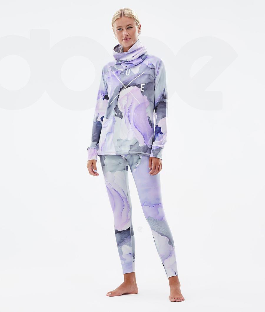 Purple Women's Dope Snuggle W Base Layer Pants | NZ_D1967