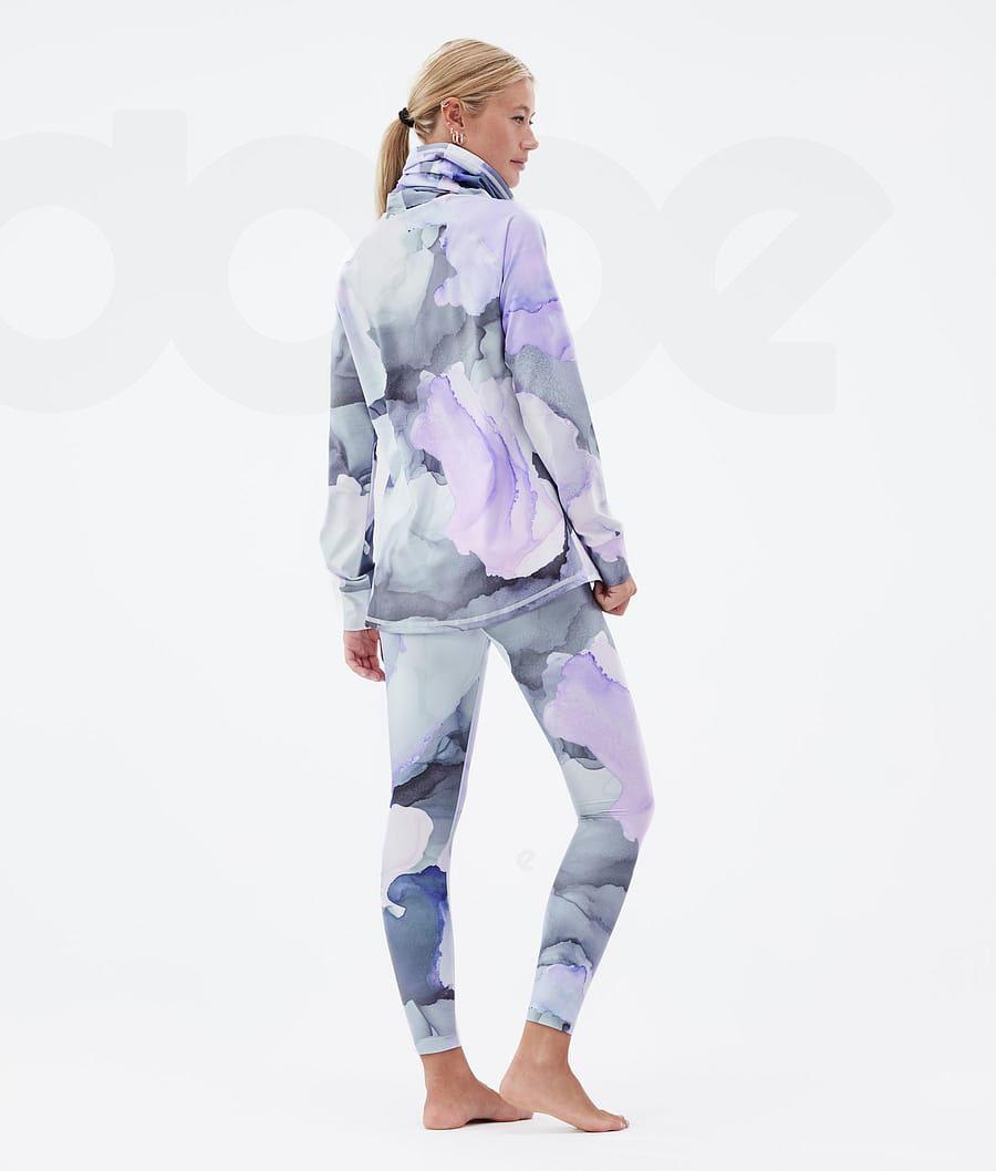 Purple Women's Dope Snuggle W Base Layer Pants | NZ_D1967
