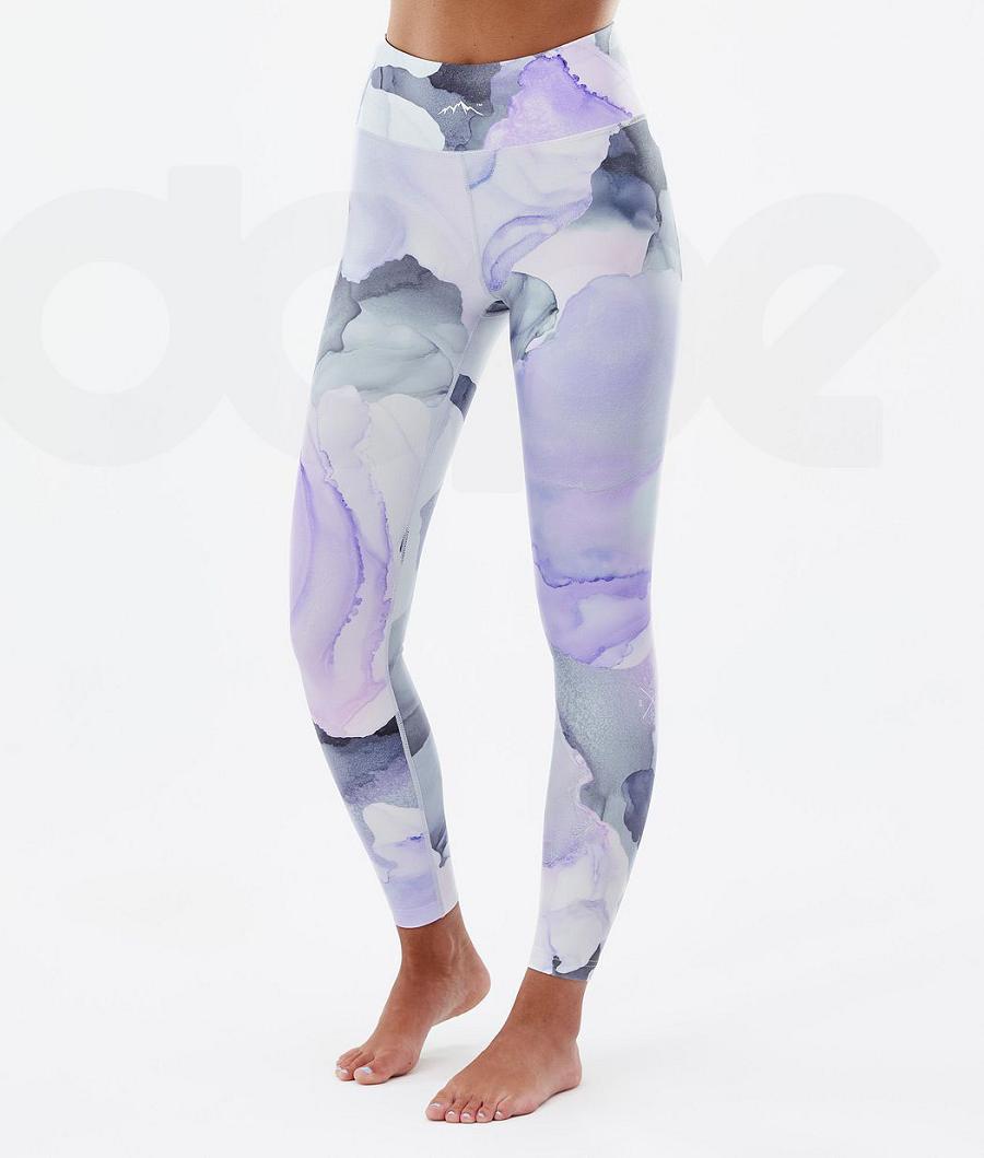 Purple Women\'s Dope Snuggle W Base Layer Pants | NZ_D1967