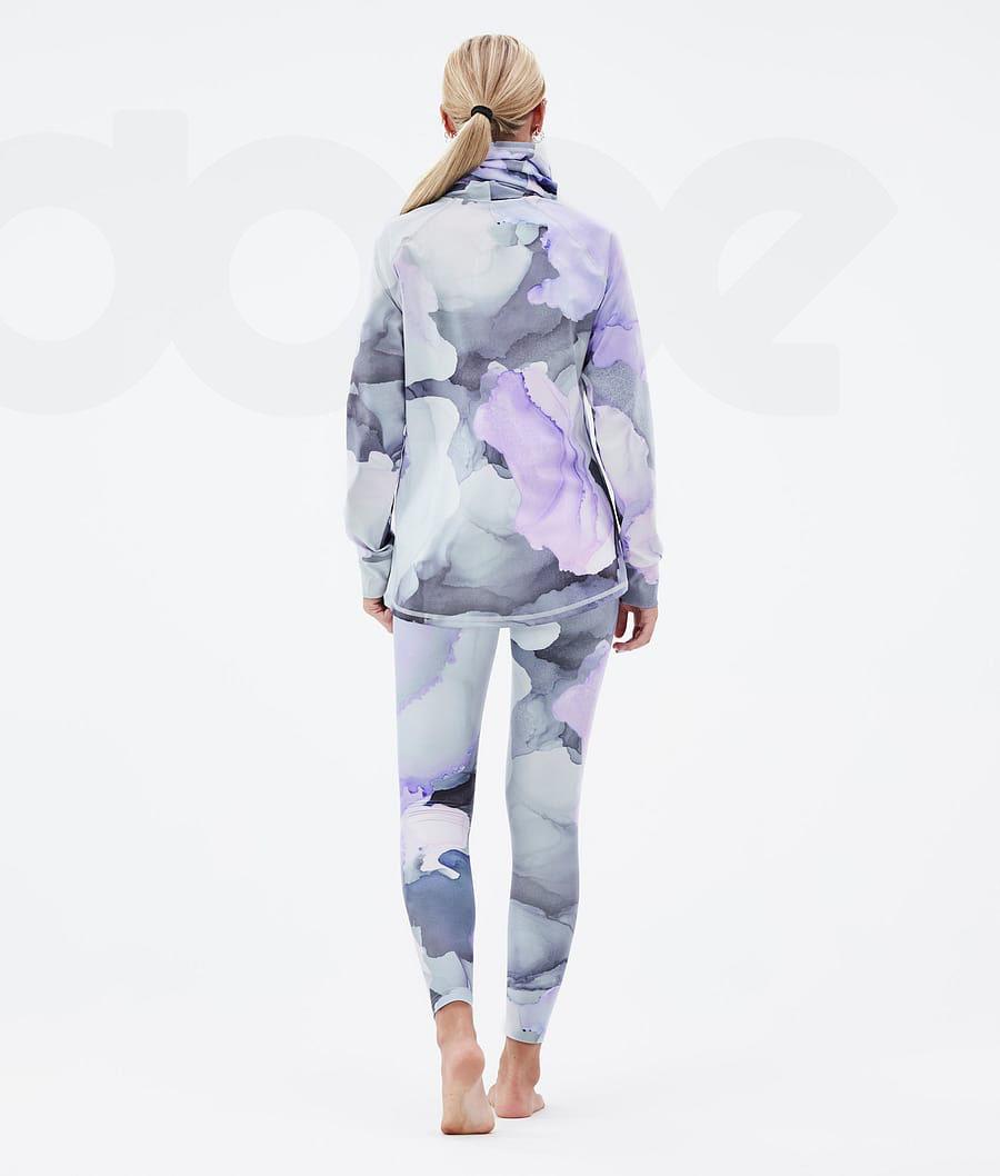 Purple Women's Dope Snuggle W Base Layer Tops | NZ_D2362