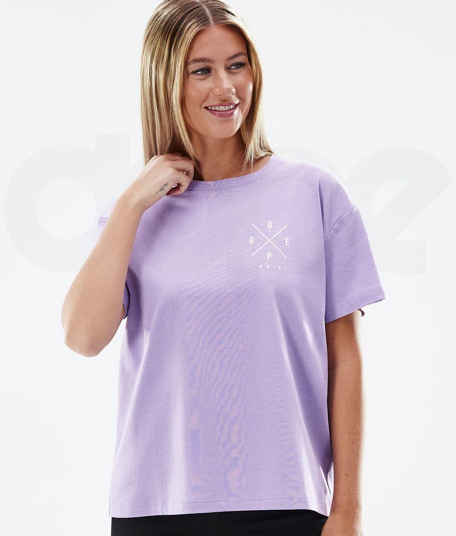 Purple Women's Dope Standard W T-shirts | NZ_D1420