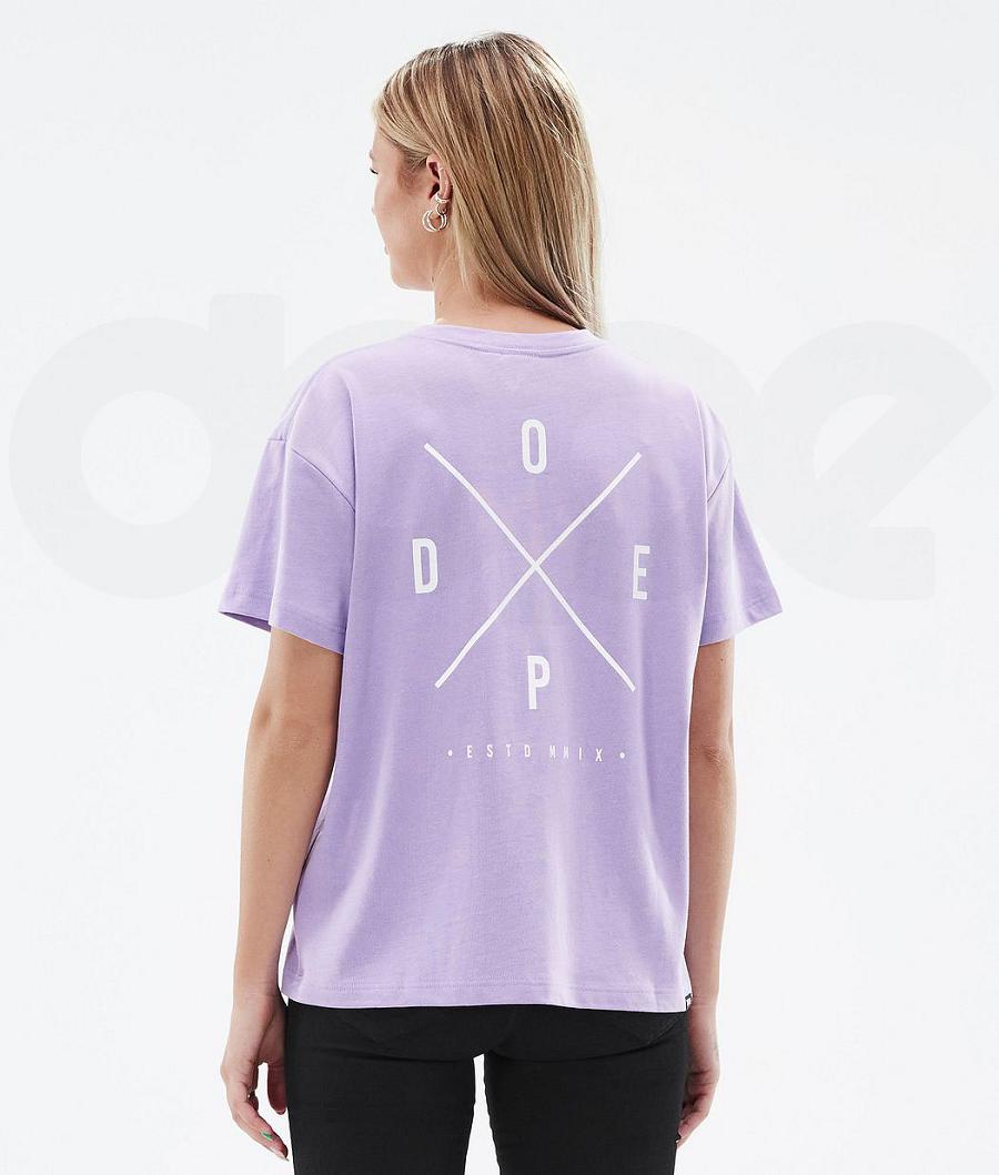 Purple Women\'s Dope Standard W T-shirts | NZ_D1420