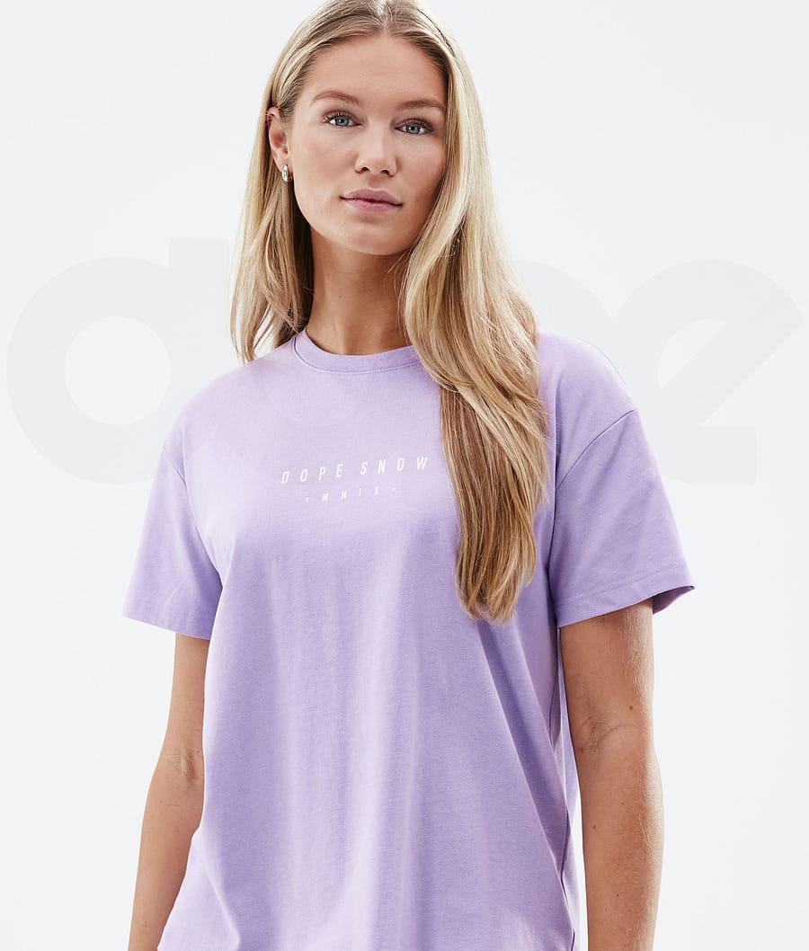Purple Women's Dope Standard W T-shirts | NZ_D2368