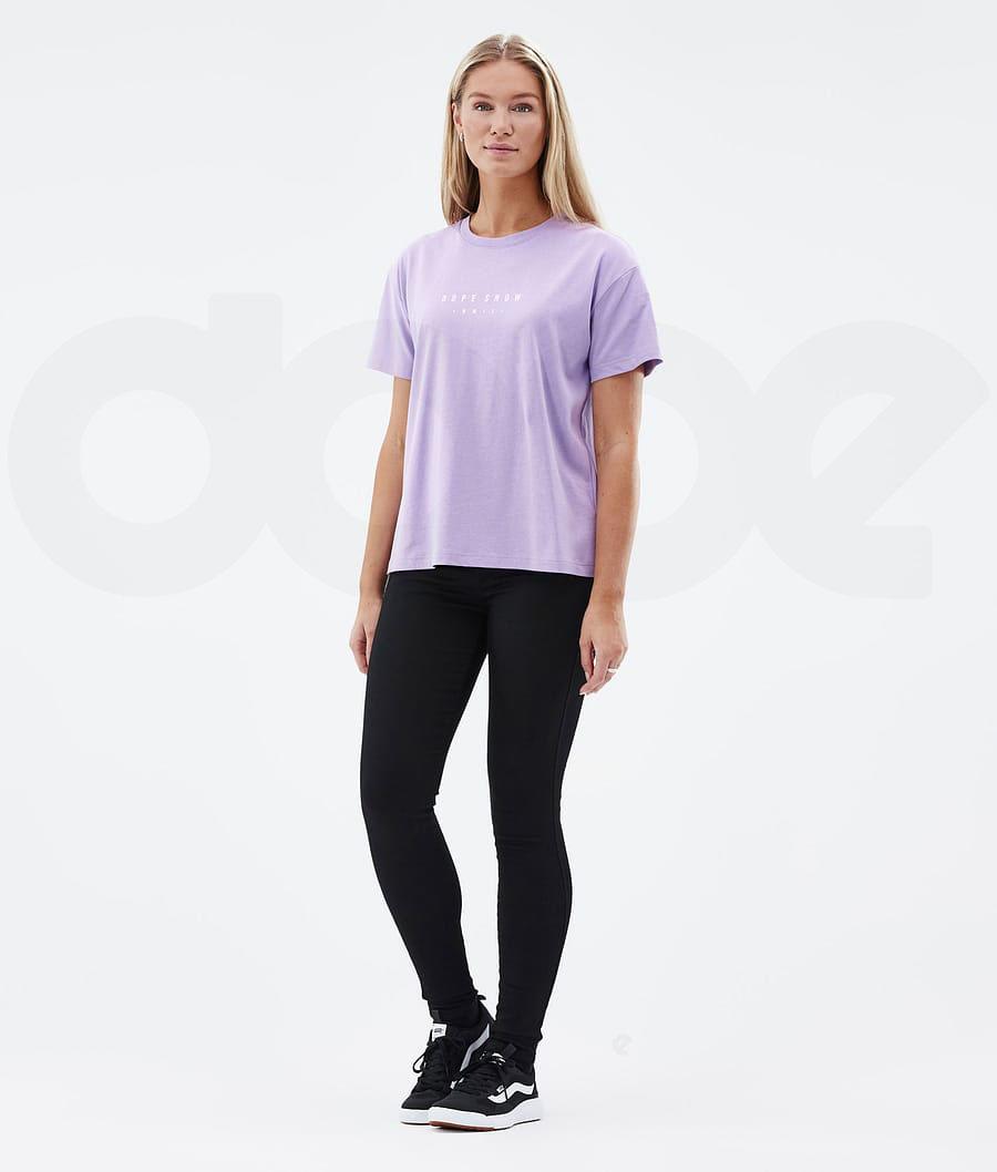 Purple Women's Dope Standard W T-shirts | NZ_D2368