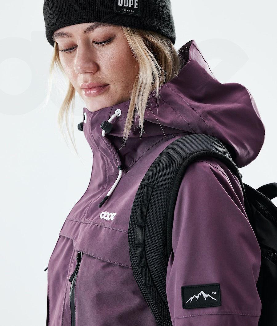 Purple Women's Dope Trekker W Outdoor Jackets | NZ_D2165