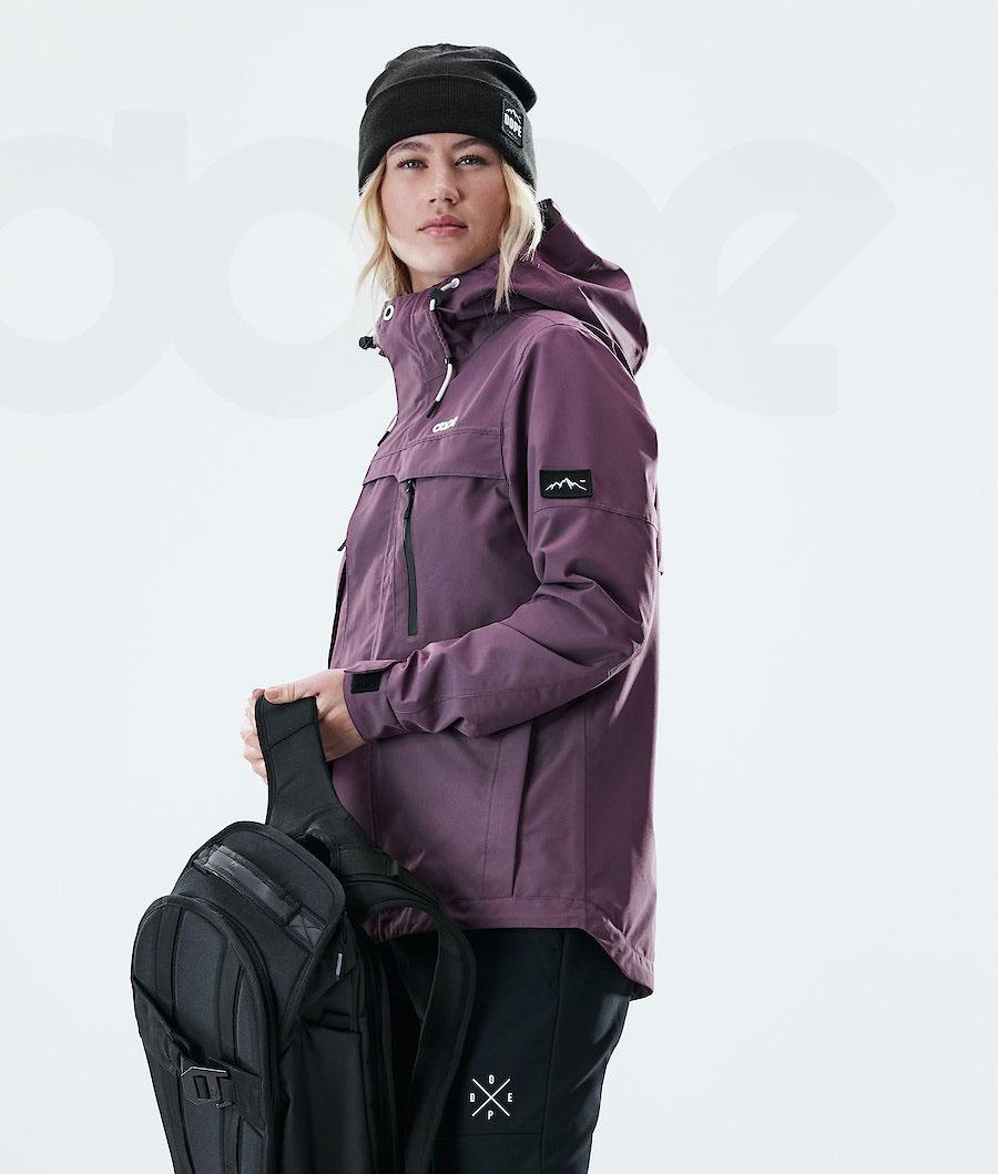 Purple Women's Dope Trekker W Outdoor Jackets | NZ_D2165