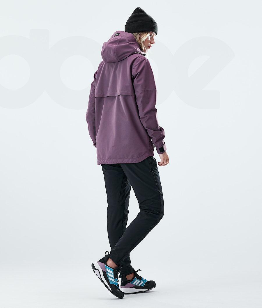 Purple Women's Dope Trekker W Outdoor Jackets | NZ_D2165