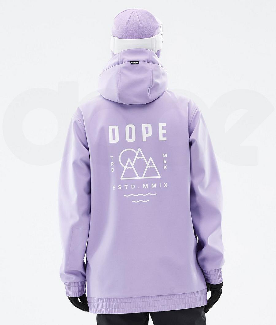 Purple Women's Dope Yeti W Ski Jackets | NZ_D2192