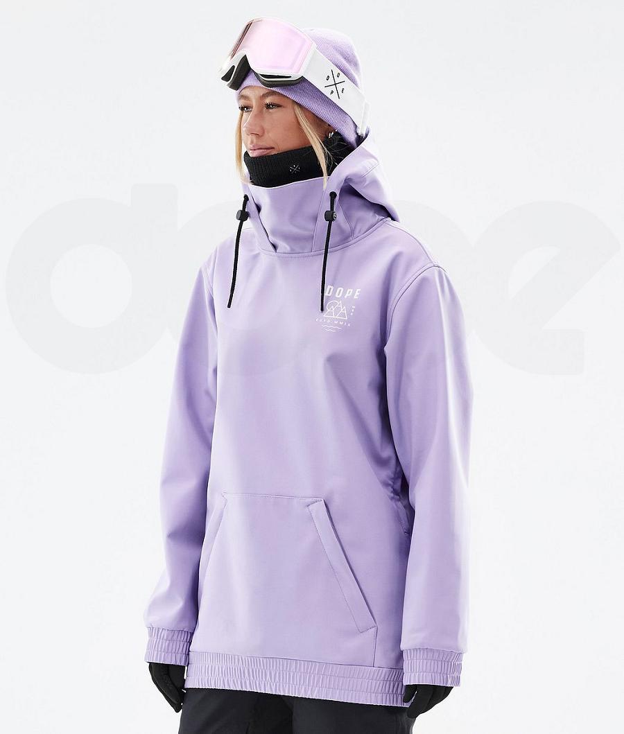 Purple Women\'s Dope Yeti W Ski Jackets | NZ_D2192