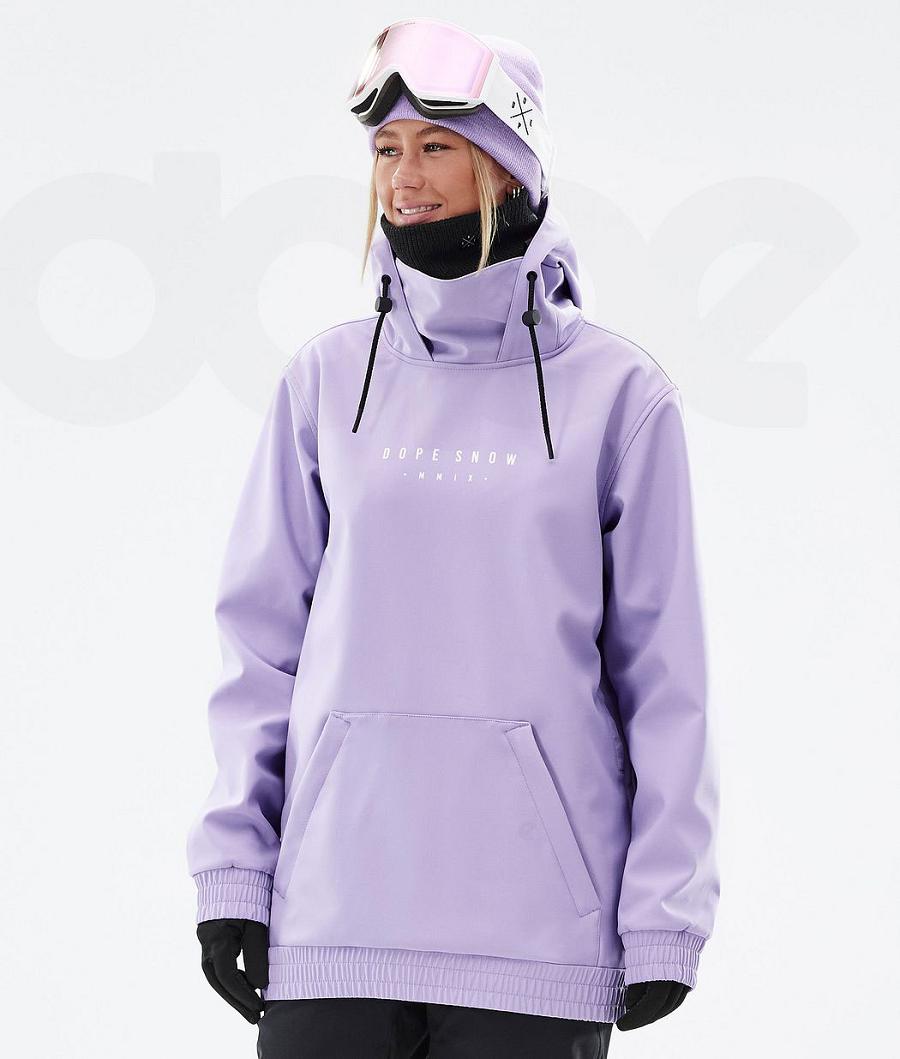 Purple Women's Dope Yeti W Snowboard Jackets | NZ_D1004