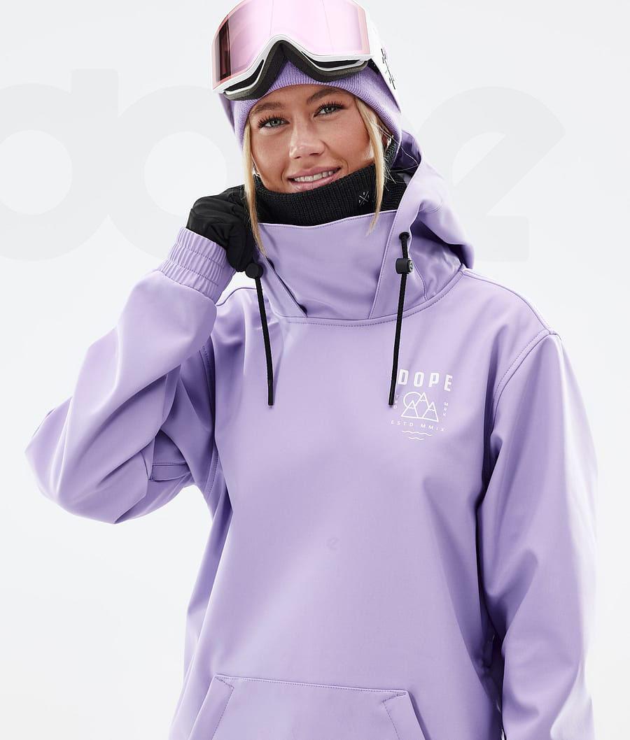 Purple Women's Dope Yeti W Snowboard Jackets | NZ_D2382