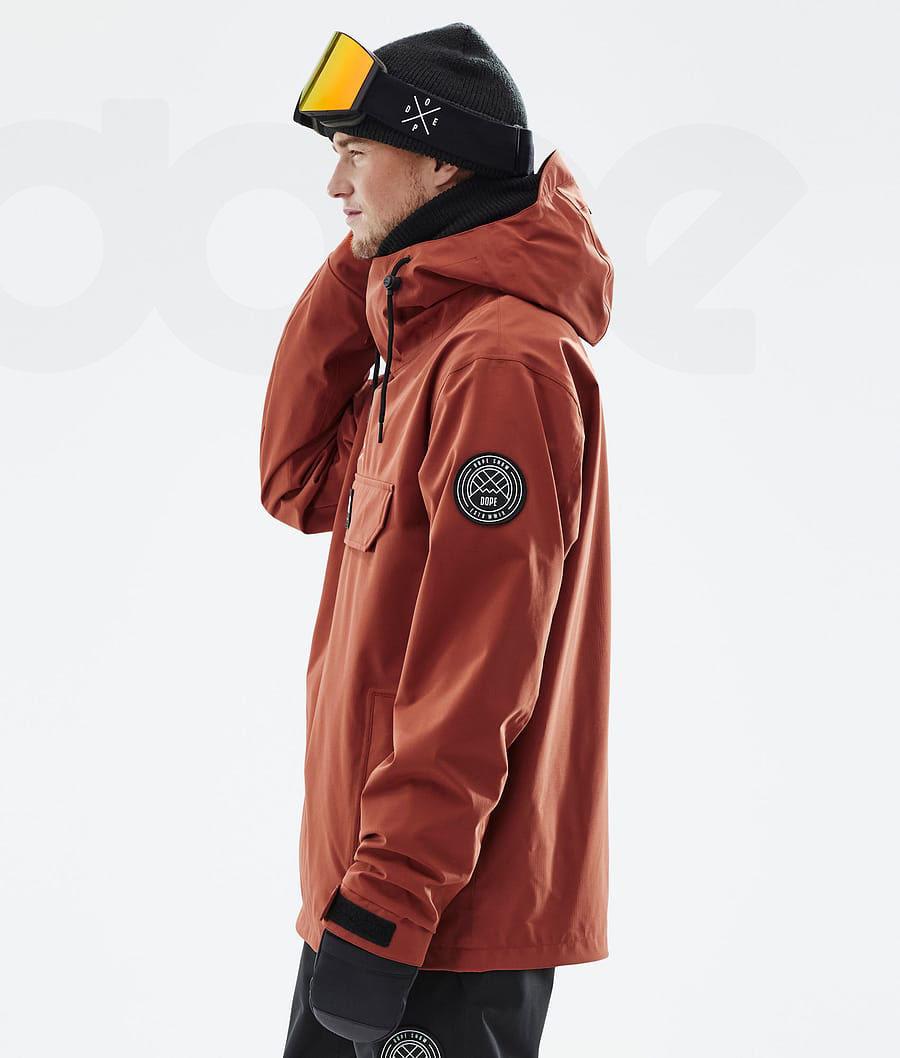 Red Men's Dope Blizzard Ski Jackets | NZ_D1881