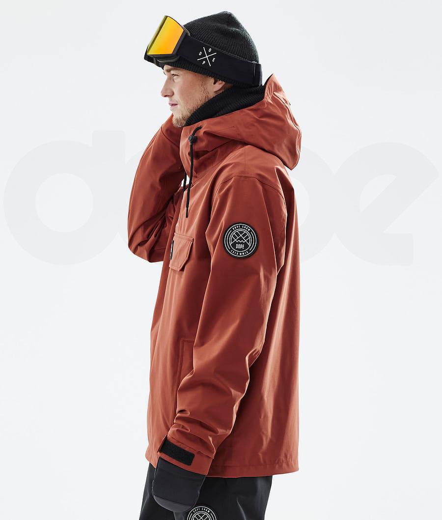 Red Men's Dope Blizzard Snowboard Jackets | NZ_D2346