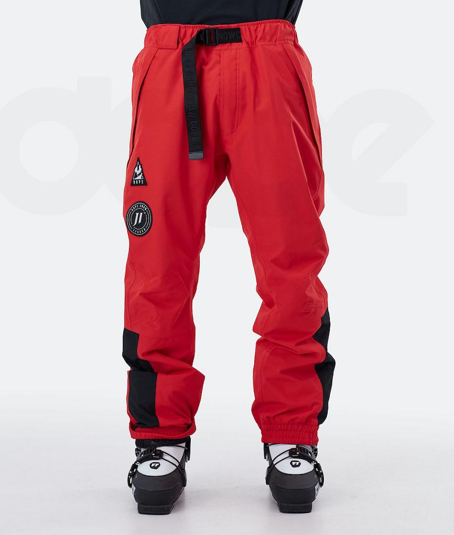Red Men's Dope JT Blizzard 2020 Ski Pants | NZ_D1246