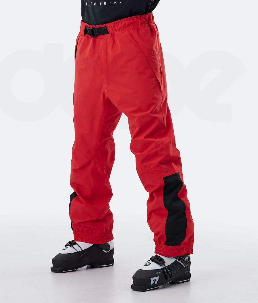 Red Men\'s Dope JT Blizzard 2020 Ski Pants | NZ_D1246