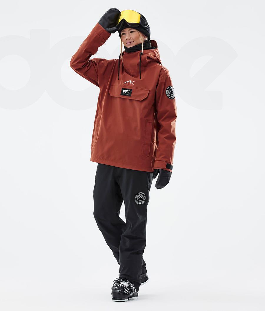 Red Women's Dope Blizzard W Ski Jackets | NZ_D2103