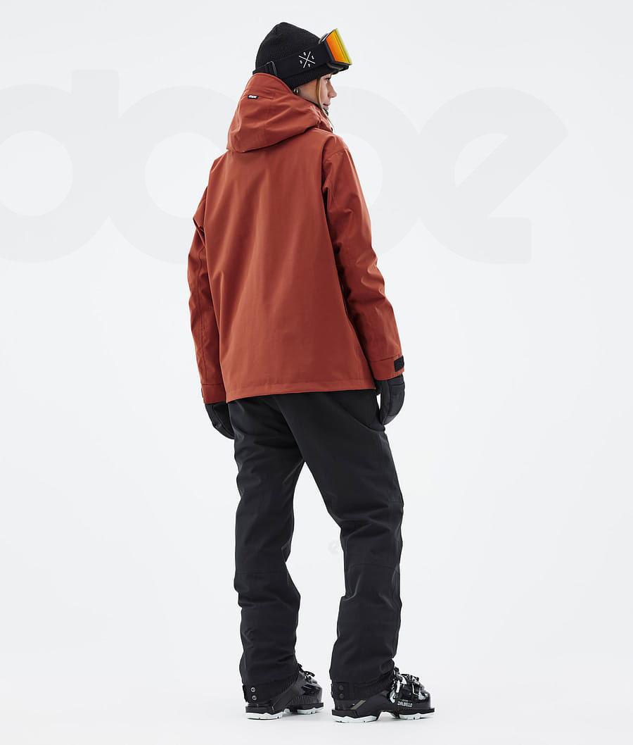Red Women's Dope Blizzard W Ski Jackets | NZ_D2103