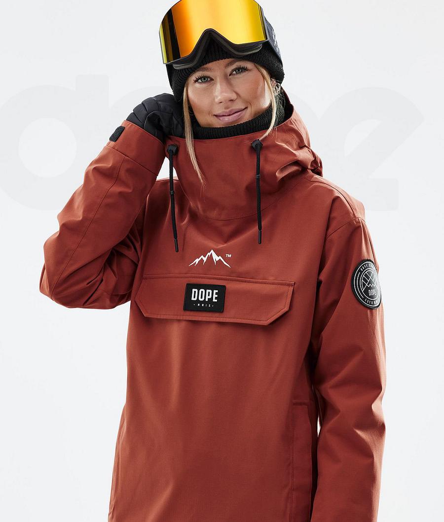 Red Women's Dope Blizzard W Snowboard Jackets | NZ_D2177