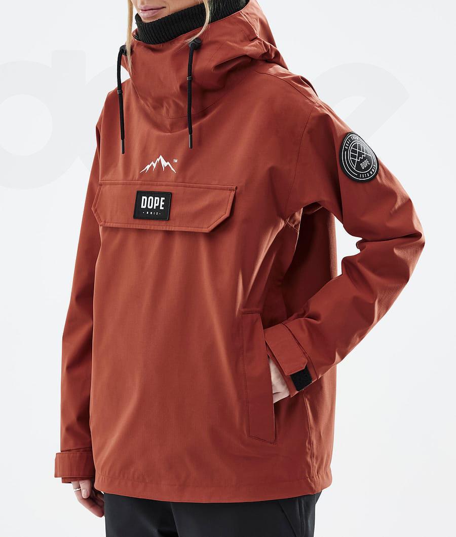 Red Women's Dope Blizzard W Snowboard Jackets | NZ_D2177