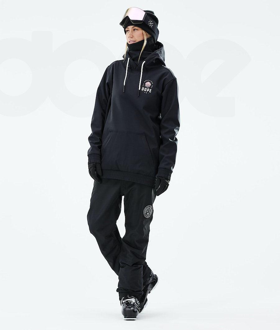 Rose Black Women's Dope Yeti 2021 Ski Jackets | NZ_D1152