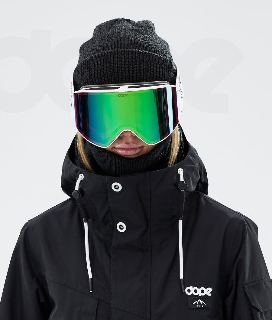 White / Green Men's Dope Sight Goggles | NZ_D1664