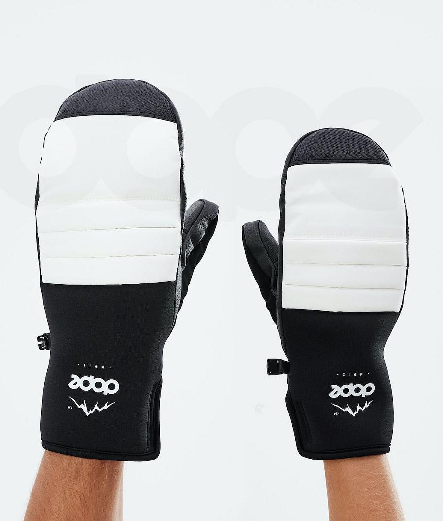 White Men\'s Dope Ace 2021 Snowboard Gloves | NZ_D2108