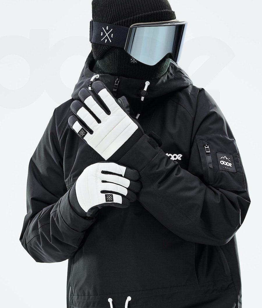 White Men's Dope Ace 2021 Snowboard Gloves | NZ_D2268