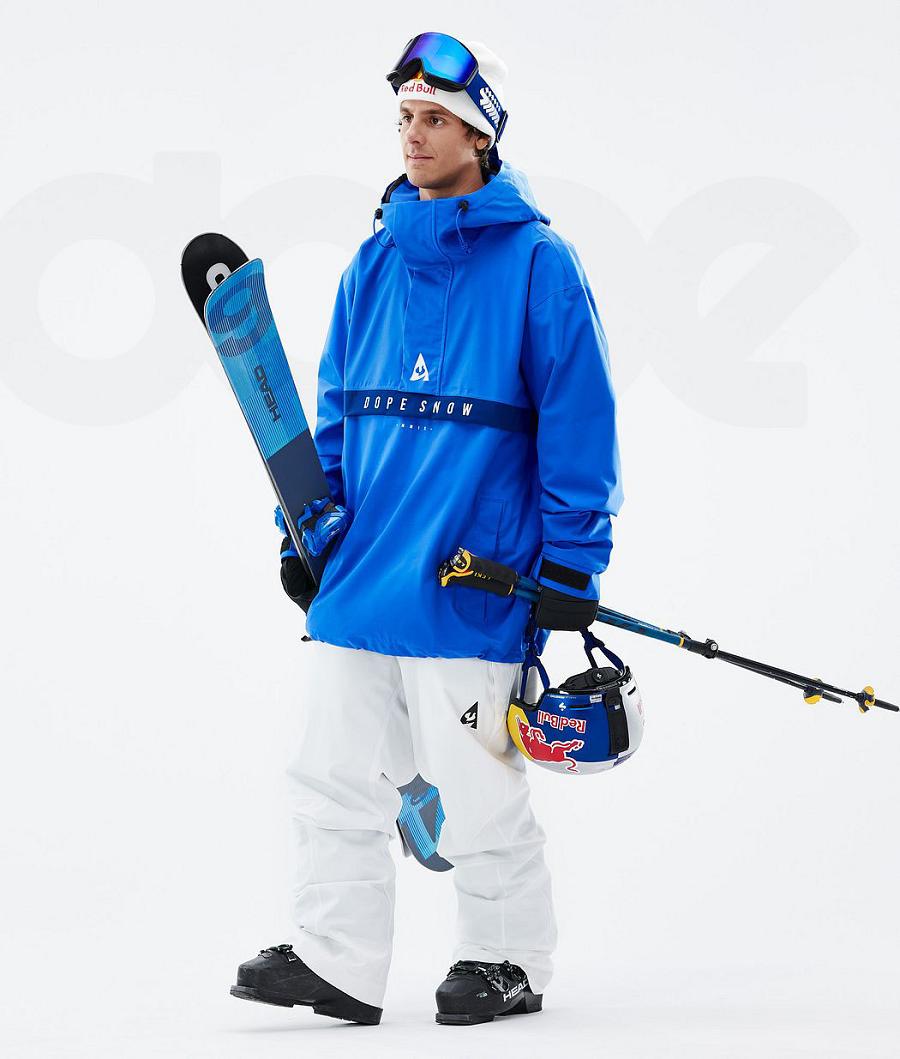 White Men's Dope JT Blizzard Ski Pants | NZ_D1442