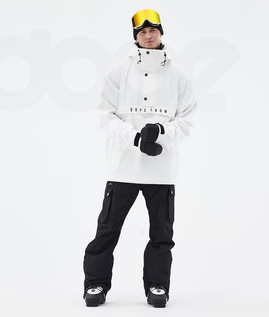 White Men's Dope Legacy Ski Jackets | NZ_D1043