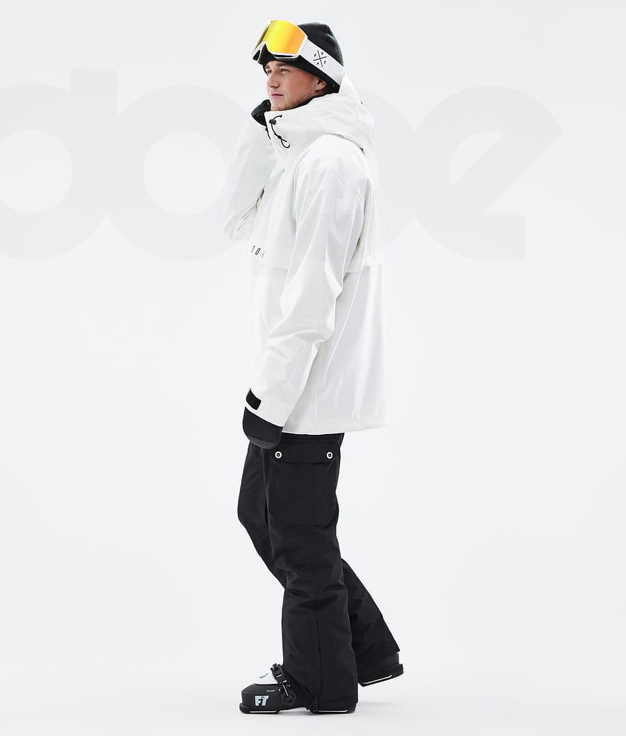 White Men's Dope Legacy Ski Jackets | NZ_D1043