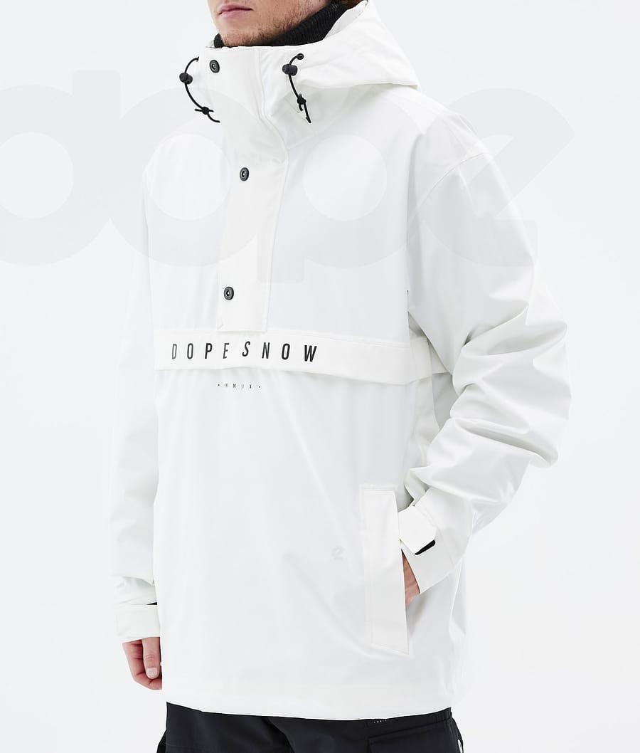 White Men's Dope Legacy Snowboard Jackets | NZ_D1558