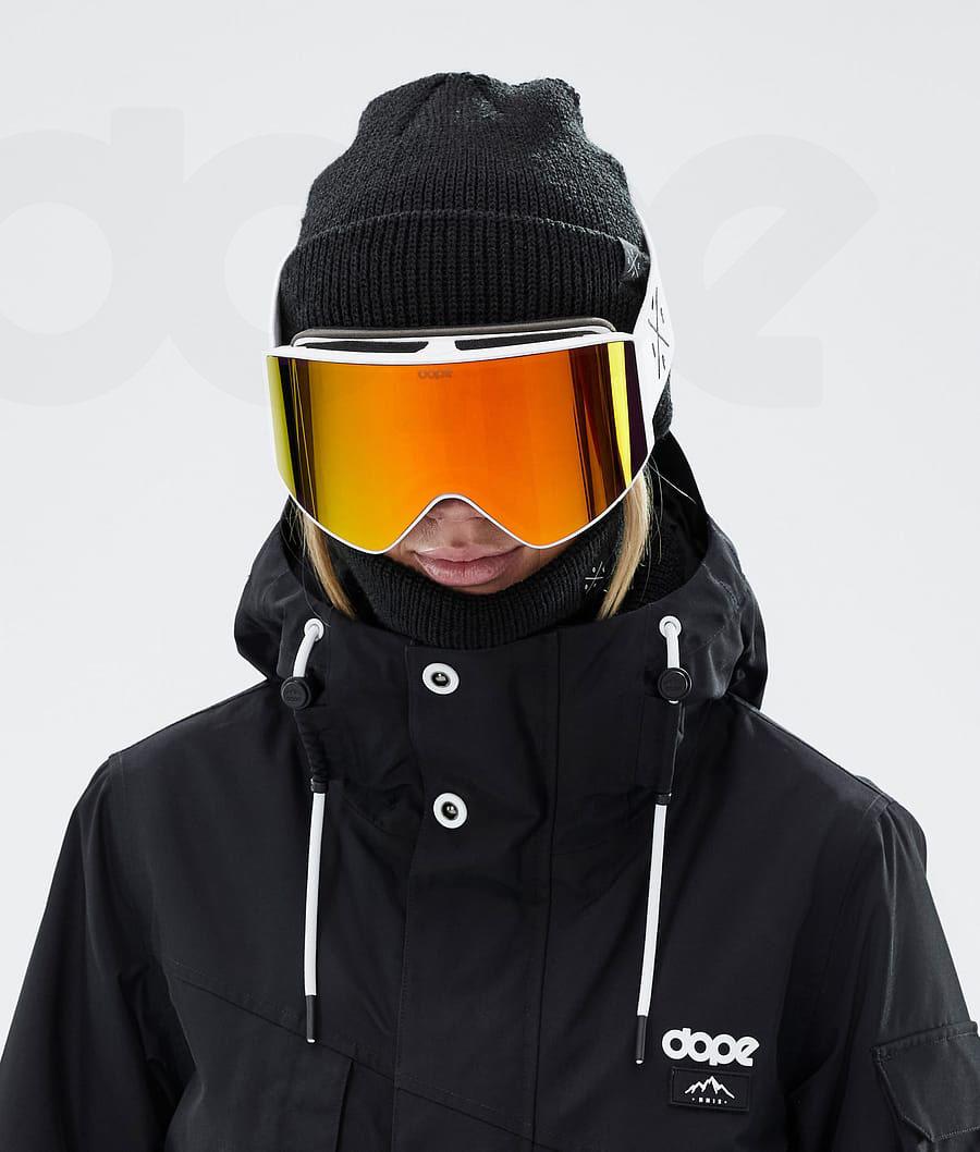 White / Red Men's Dope Sight Goggles | NZ_D1087
