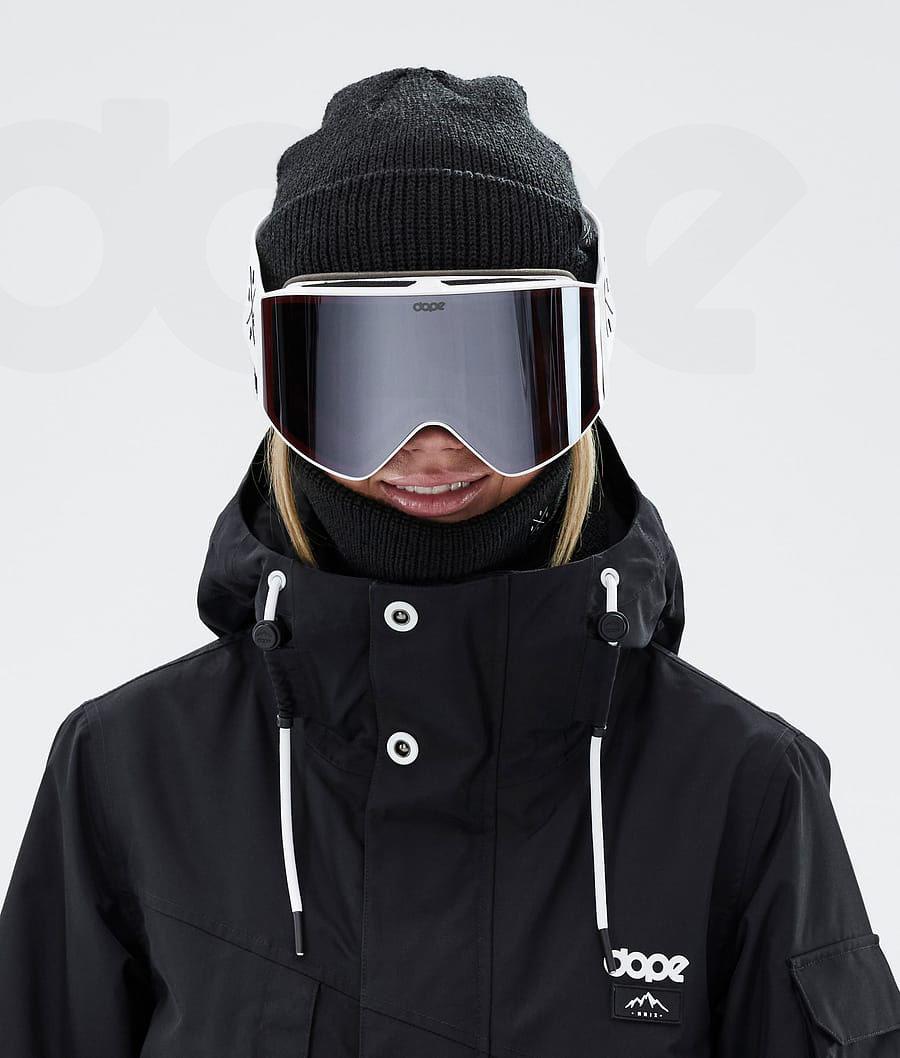 White / Silver Men's Dope Sight Goggles | NZ_D1860