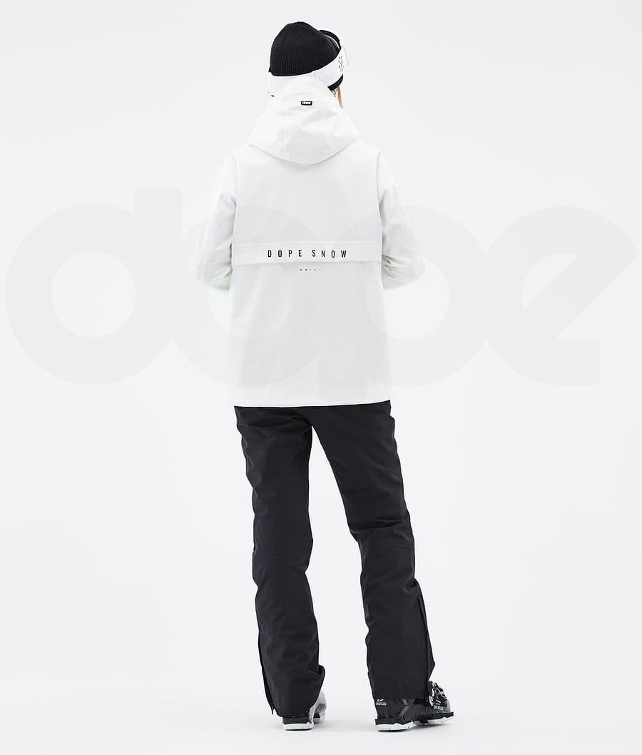 White Women's Dope Legacy W Ski Jackets | NZ_D1848