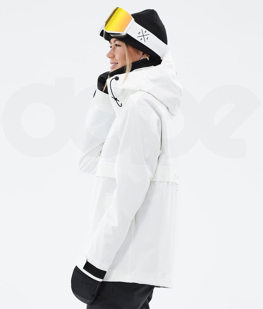 White Women's Dope Legacy W Ski Jackets | NZ_D1848