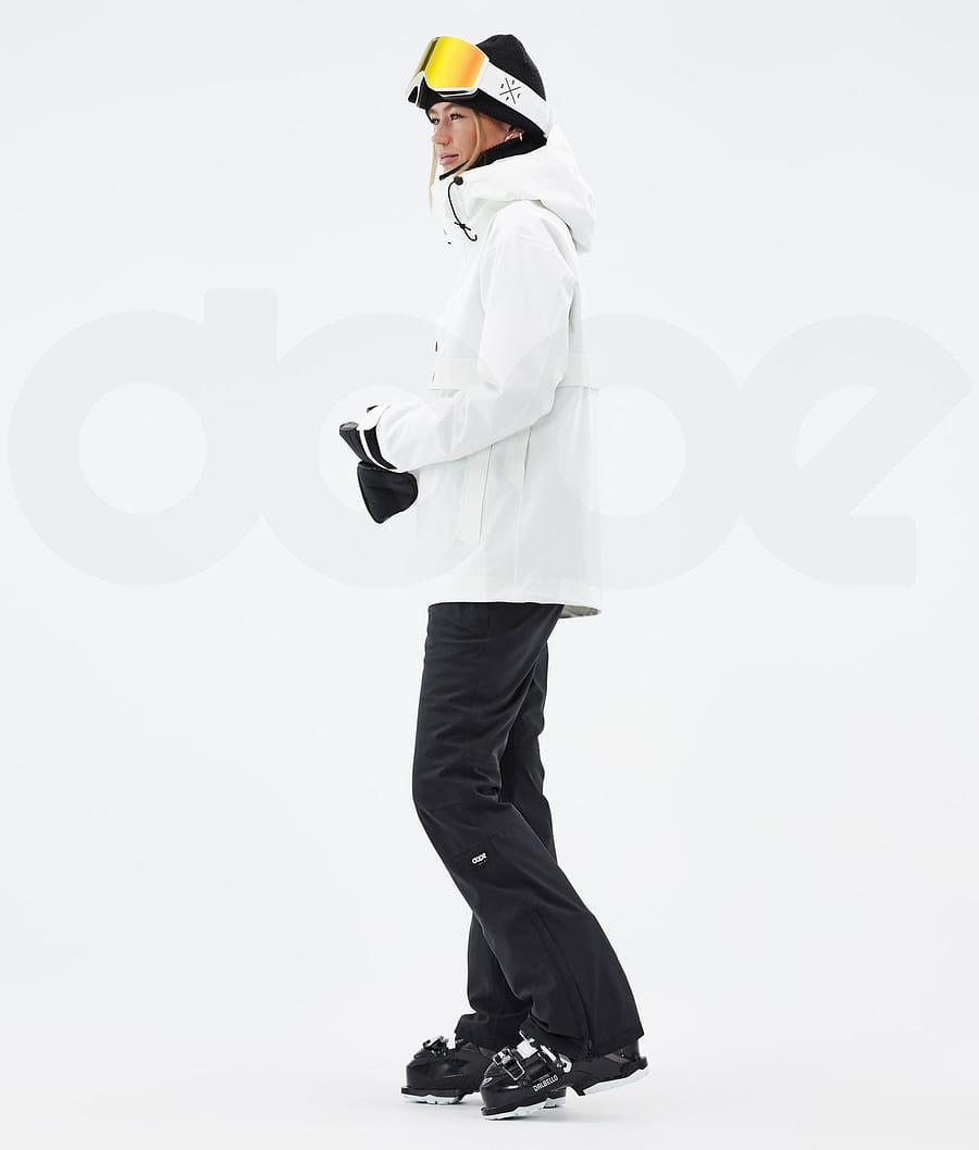 White Women's Dope Legacy W Ski Jackets | NZ_D1848