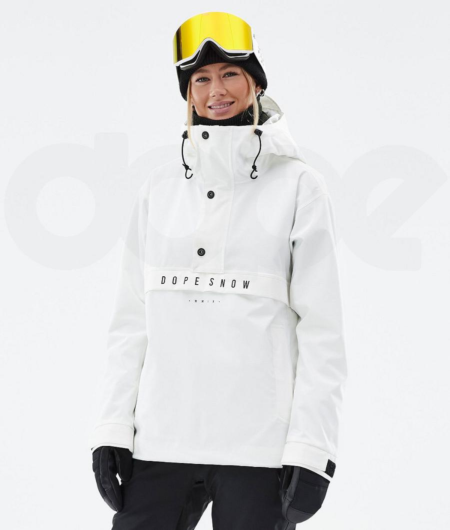 White Women\'s Dope Legacy W Ski Jackets | NZ_D1848