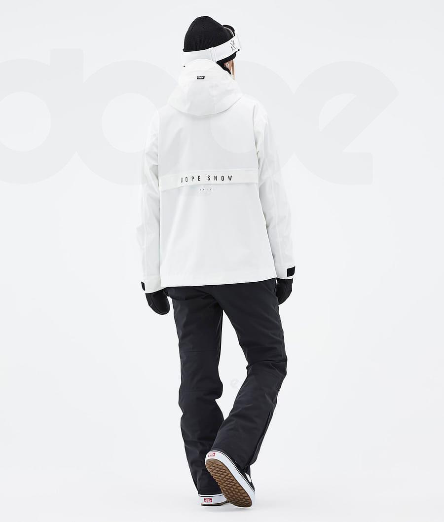 White Women's Dope Legacy W Snowboard Jackets | NZ_D1002