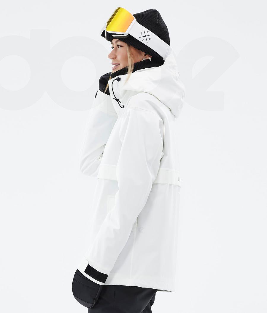 White Women's Dope Legacy W Snowboard Jackets | NZ_D1002