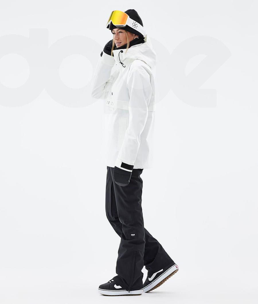 White Women's Dope Legacy W Snowboard Jackets | NZ_D1002