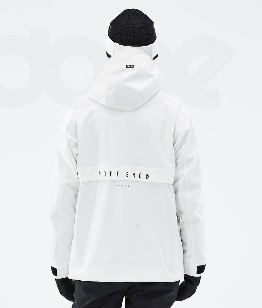 White Women's Dope Legacy W Snowboard Jackets | NZ_D1002